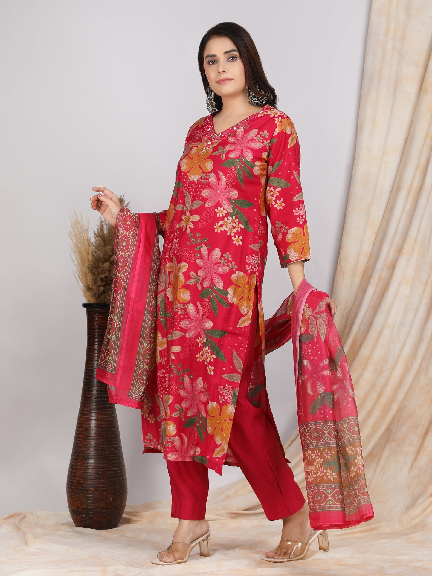 Blush Bloom Kurta Set