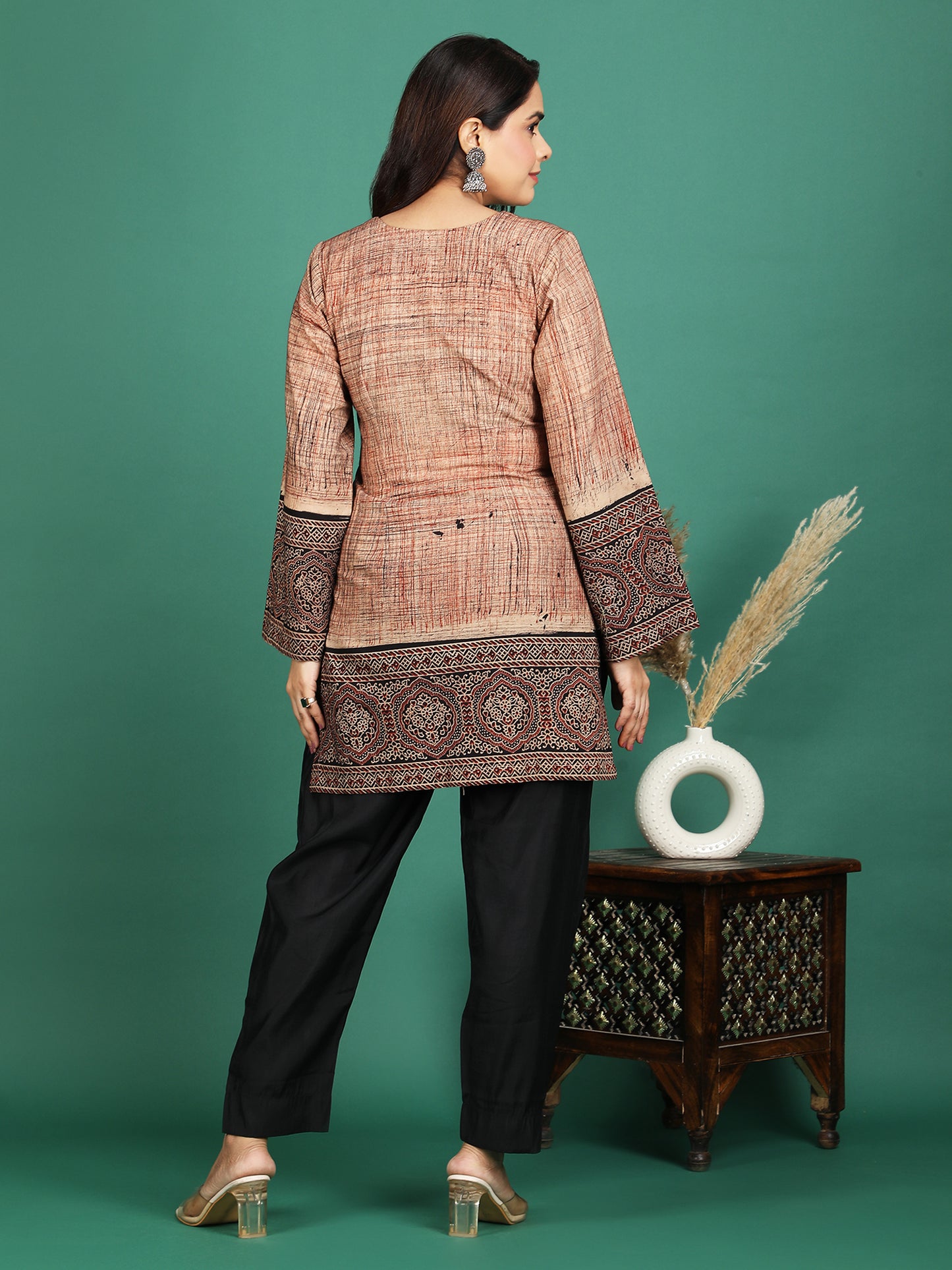 Zeenat Cotton Short Kurti