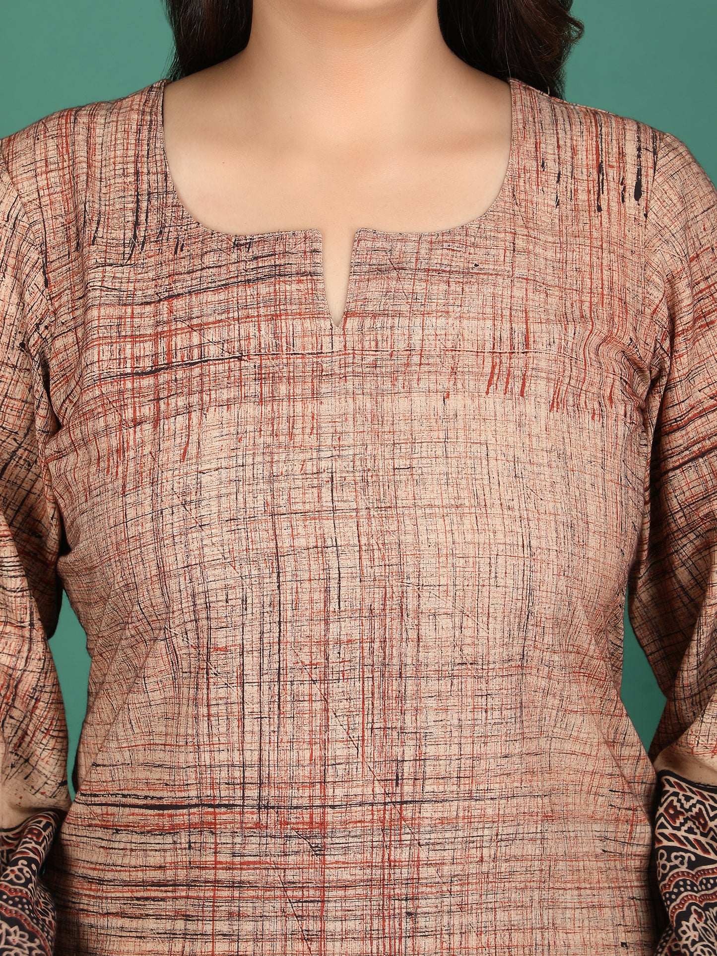 Zeenat Cotton Short Kurti