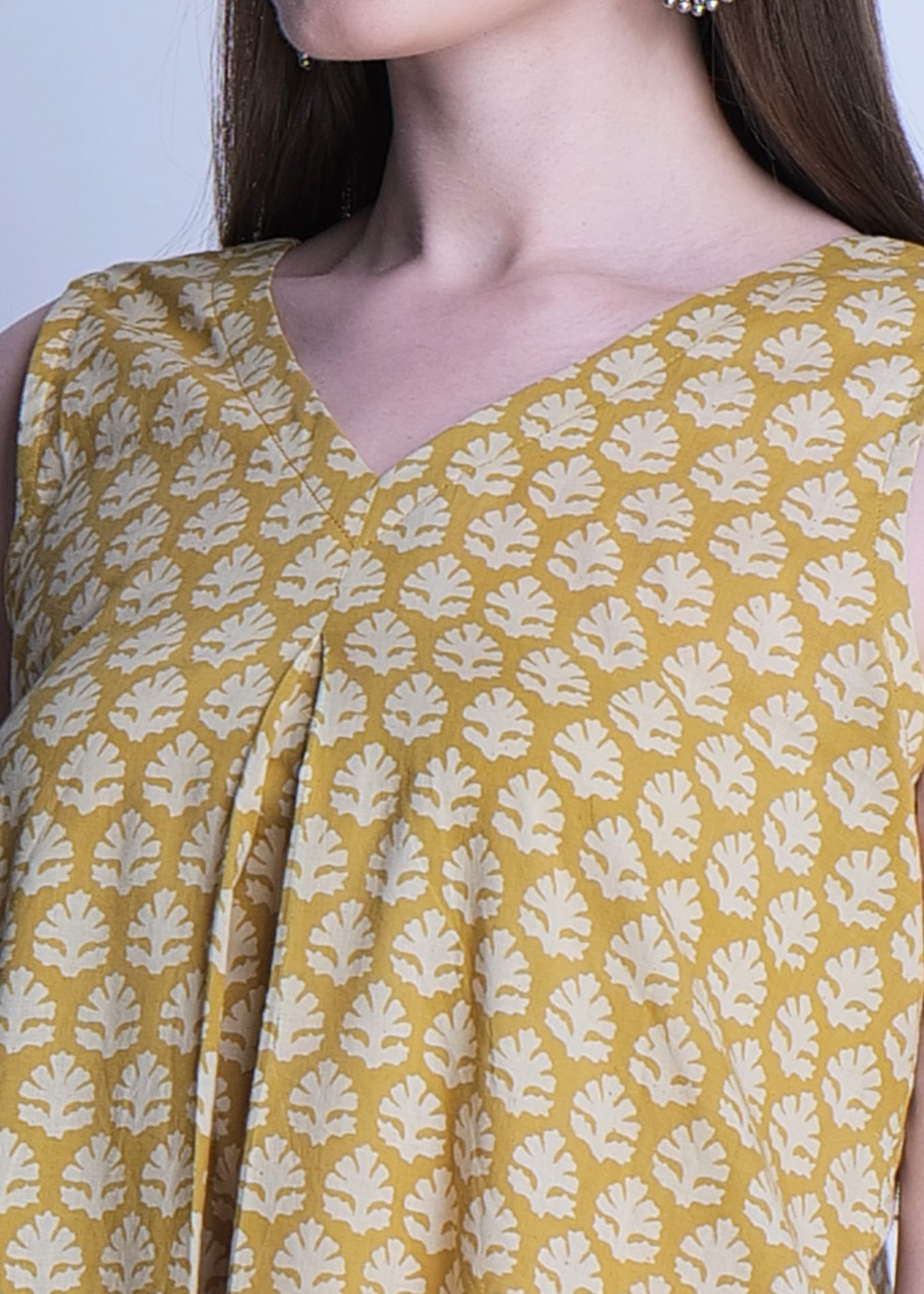 Ruhaani Raag Cotton Handblock print Kurta Set
