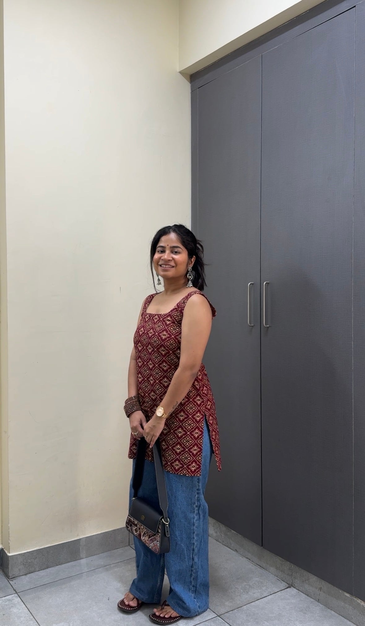 Rangtaari Cotton Short Kurti