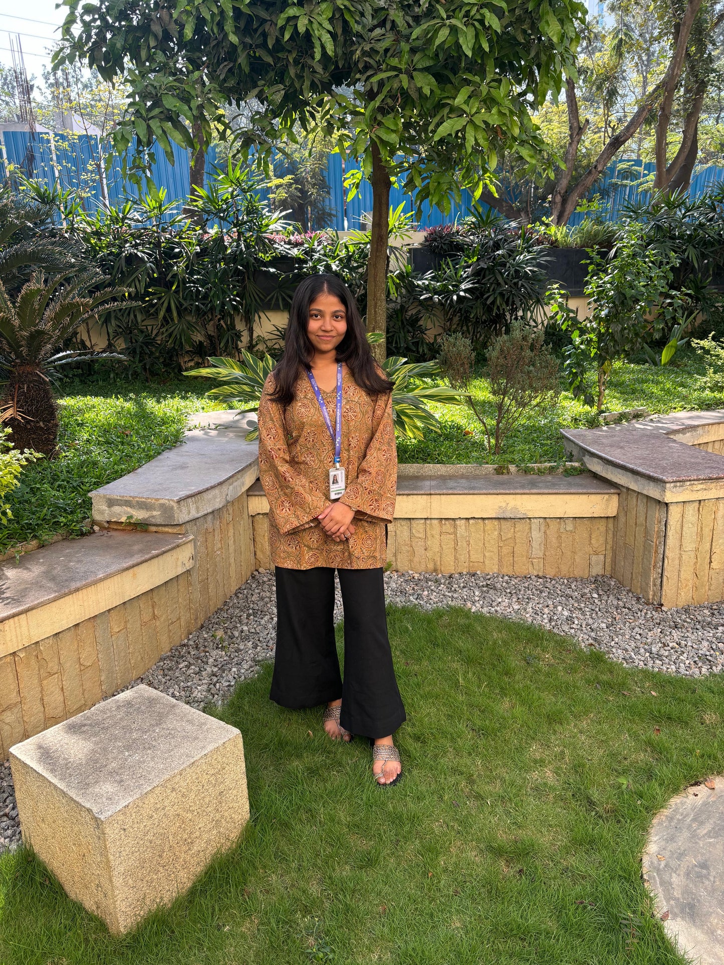 Kalamkari Hand Block Print Cotton Kurti