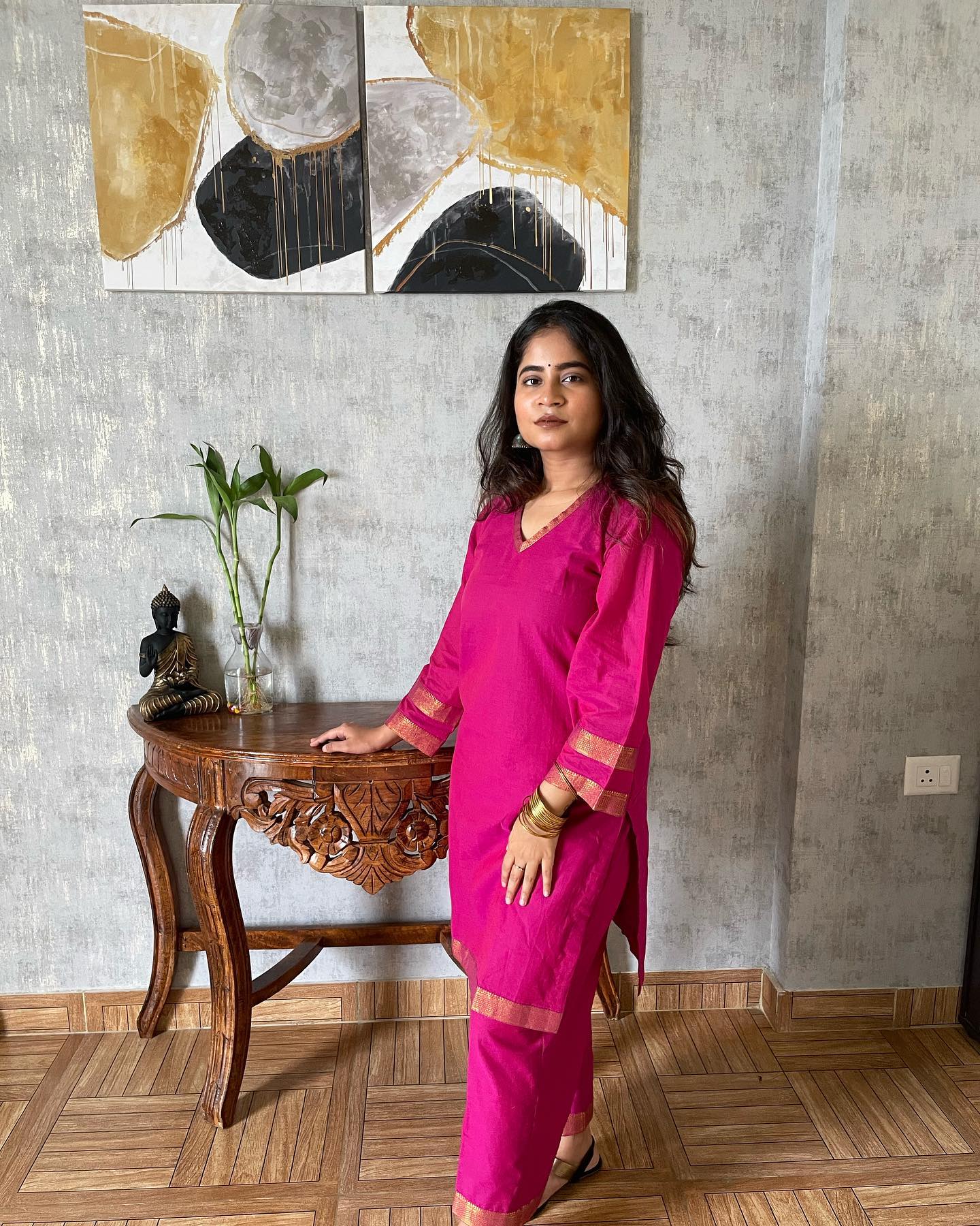 Mangalgiri Cotton Co-ord set