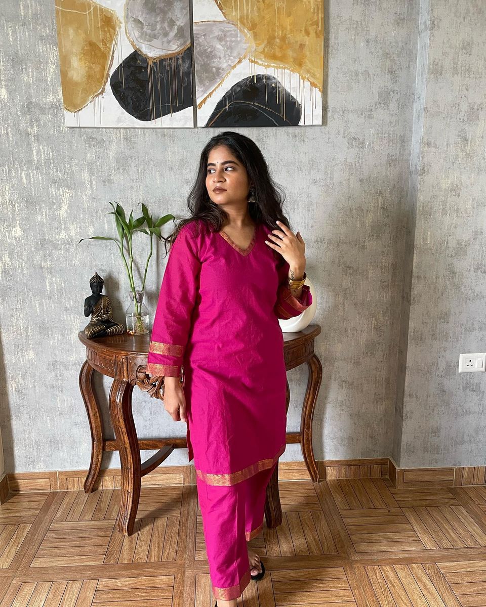 Mangalgiri Cotton Co-ord set
