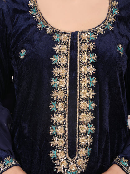 Neelkamal Zardozi hand embroidred Kurta Set