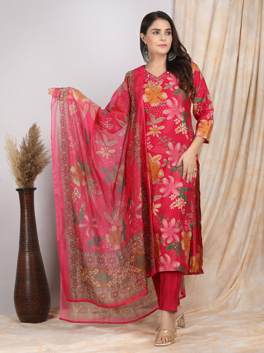 Blush Bloom Kurta Set