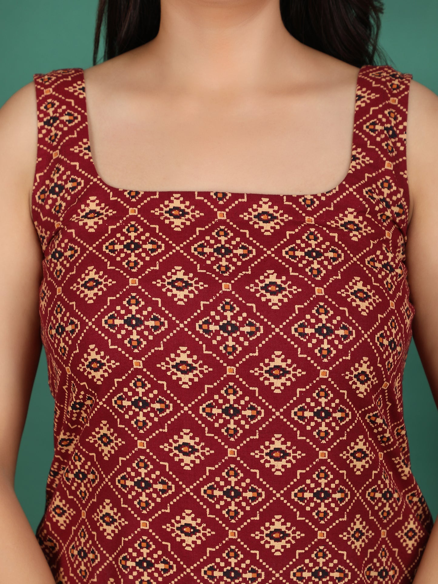Rangtaari Cotton Short Kurti