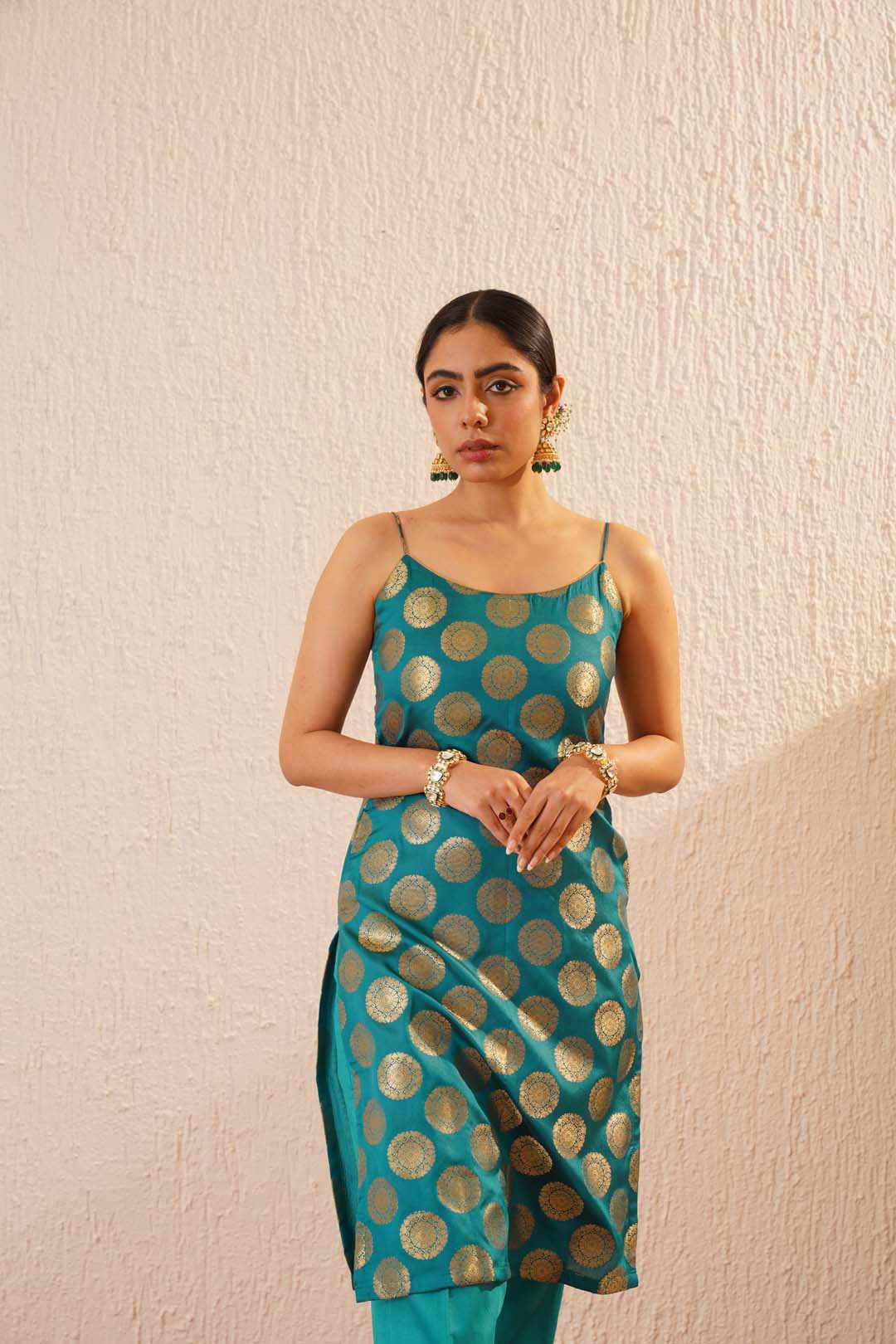 Zariya Hara Resham Festive Wear Co-ord Set