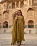 Sahiba Elegance Cotton Kurta Set with Dupatta