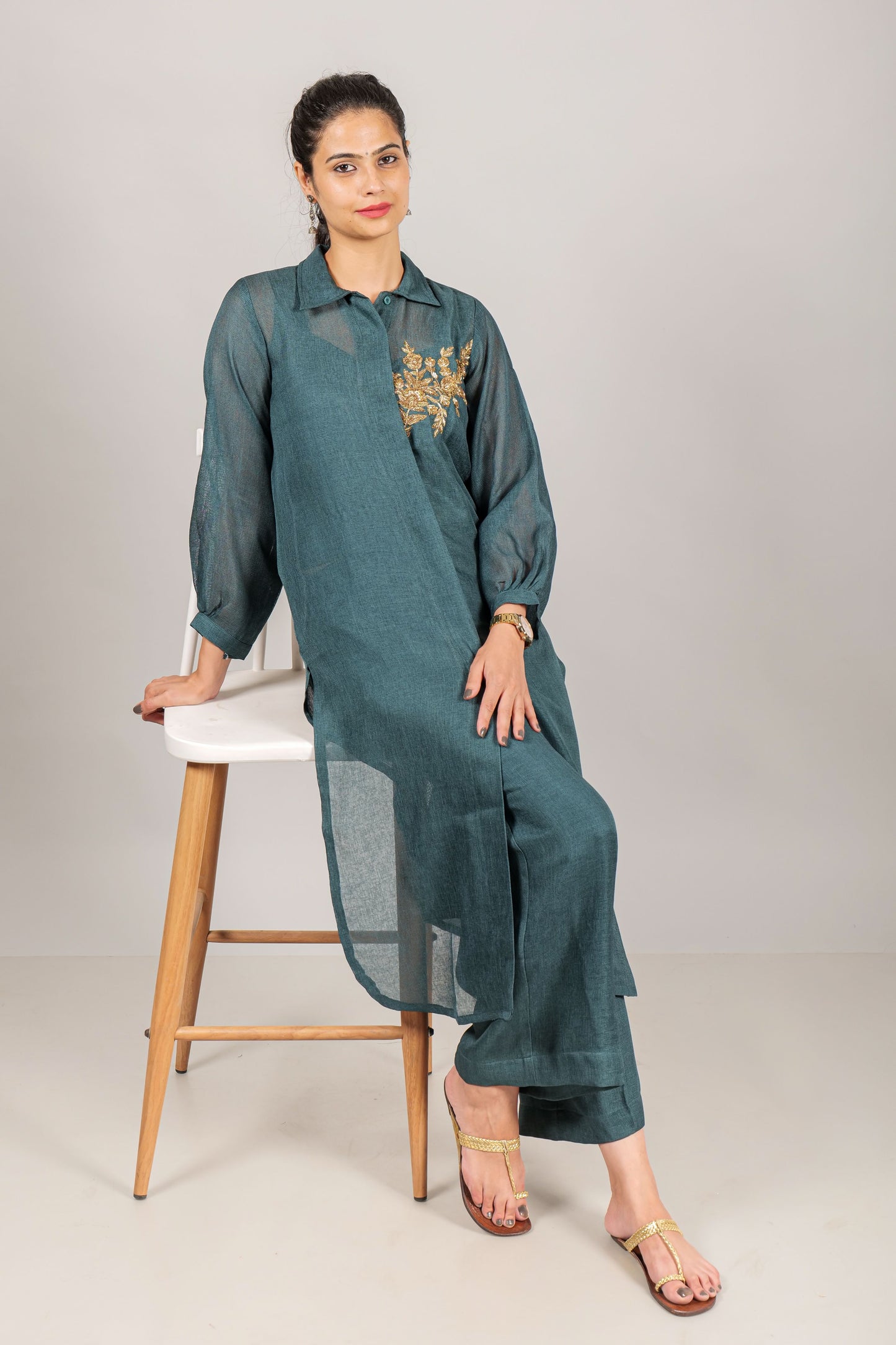 Zardosi Embroidred Co-ord Set