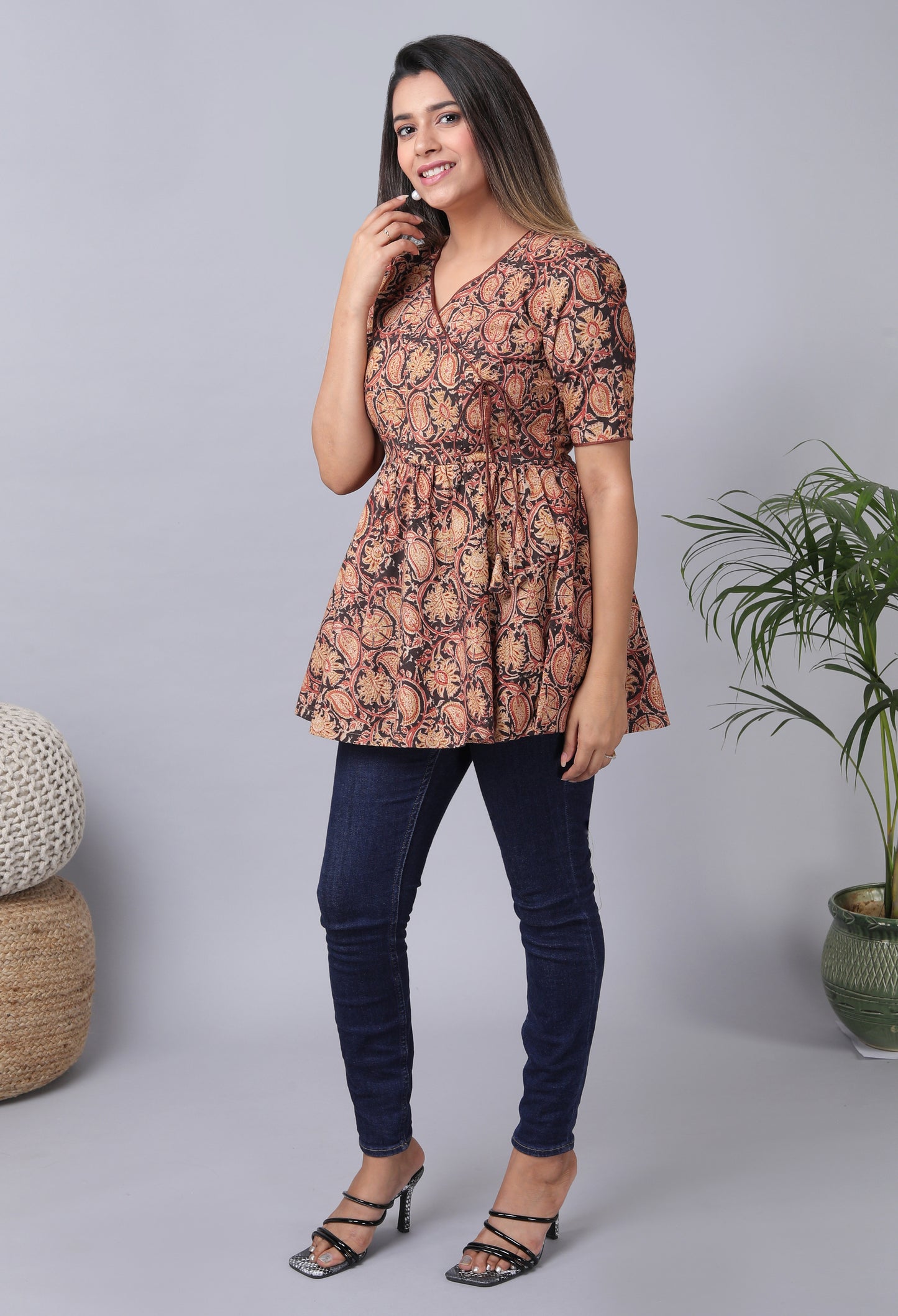 Kalamkari Cotton Kurti