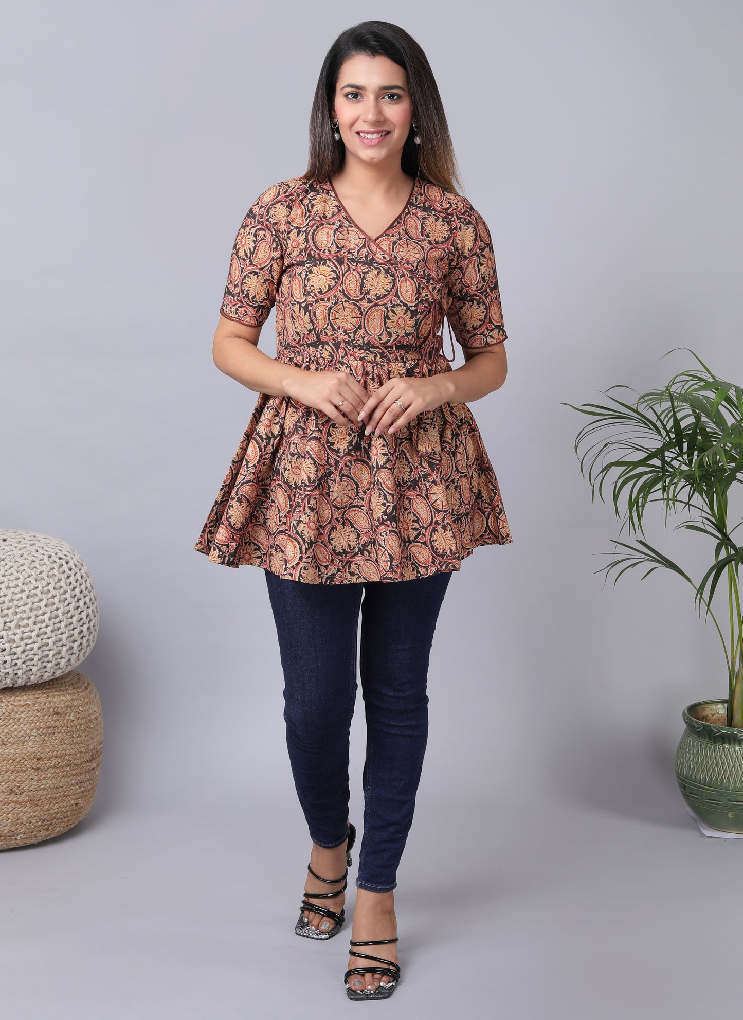 Kalamkari Cotton Kurti